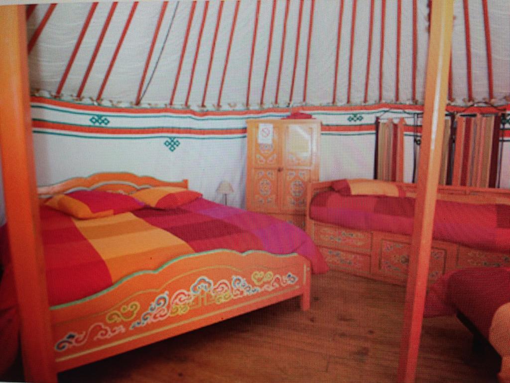 Camping Domaine de Mepillat Saint-Nizier-le-Bouchoux Camera foto